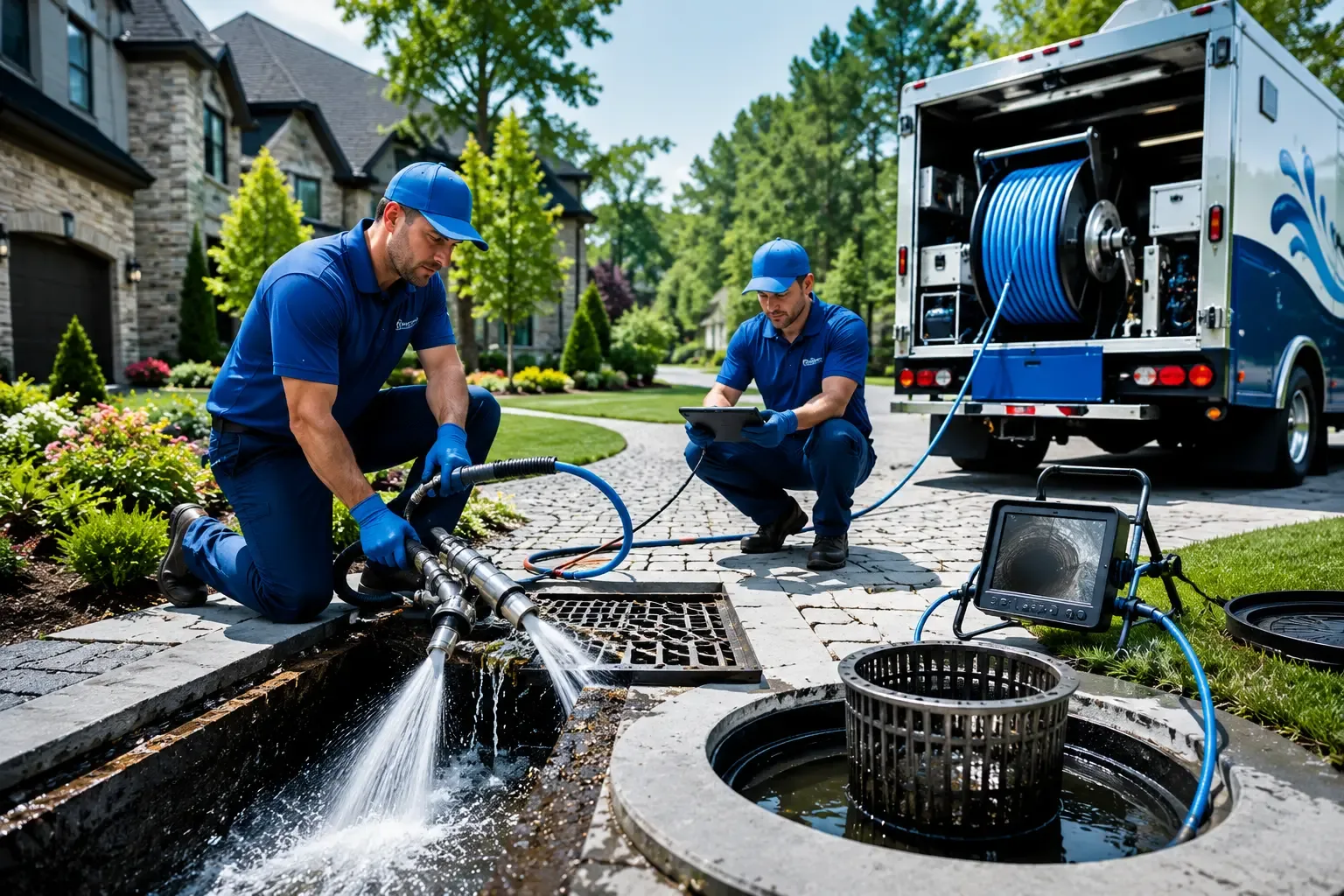Local outdoor drain cleaning professionals in Wellman, IA